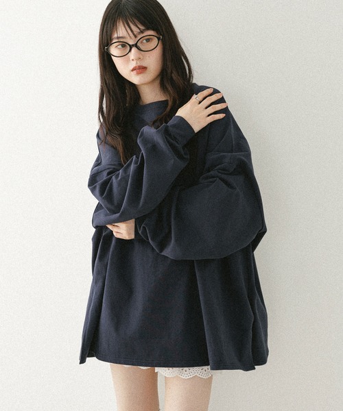 WEB限定 スーパーBIGシルエットロンT 143365（Tシャツ