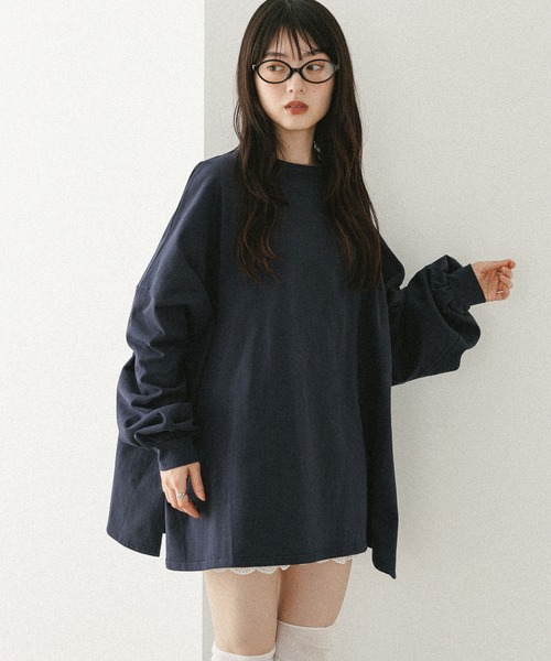鉄朗ページ セール】WEB限定 スーパーBIGシルエットロンT 143365（Tシャツ
