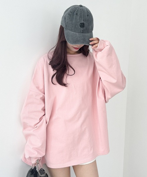 セール】WEB限定 スーパーBIGシルエットロンT 143365（Tシャツ