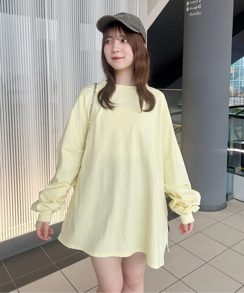 鉄朗ページ セール】WEB限定 スーパーBIGシルエットロンT 143365（Tシャツ