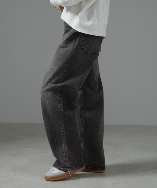 Healthy denim(ヘルシーデニム)の「【Healthy DENIM(ヘルシーデニム)】Pink Pepper/ブラックデニム(デニムパンツ・レディース・ブラック系その他・22/23/24/25)」の20枚目の写真
