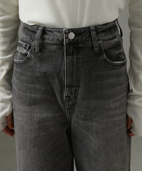 Healthy denim(ヘルシーデニム)の「【Healthy DENIM(ヘルシーデニム)】Pink Pepper/ブラックデニム(デニムパンツ・レディース・ブラック系その他・22/23/24/25)」の8枚目の写真