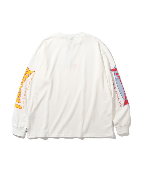 THRASHER(スラッシャー)の「【THRASHER/スラッシャー】スリーブロゴプリント ビッグシルエット ロングスリーブTシャツ(Tシャツ/カットソー・メンズ・ブラック/ホワイト/アッシュグレー/グリーン・LL/L/M)」の6枚目の写真