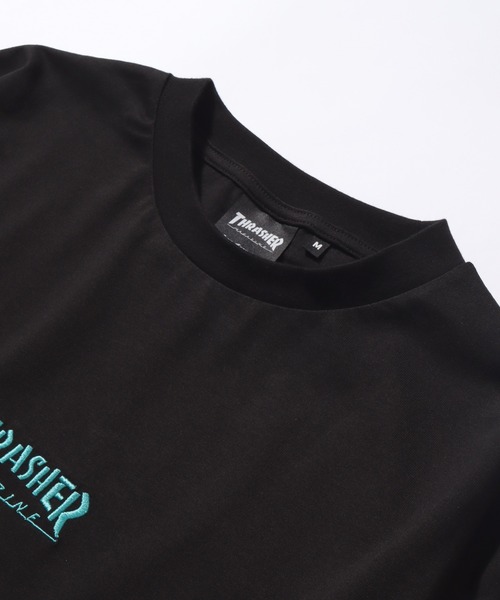 THRASHER(スラッシャー)の「【THRASHER/スラッシャー】スリーブロゴプリント ビッグシルエット ロングスリーブTシャツ(Tシャツ/カットソー・メンズ・ブラック/ホワイト/アッシュグレー/グリーン・LL/L/M)」の11枚目の写真