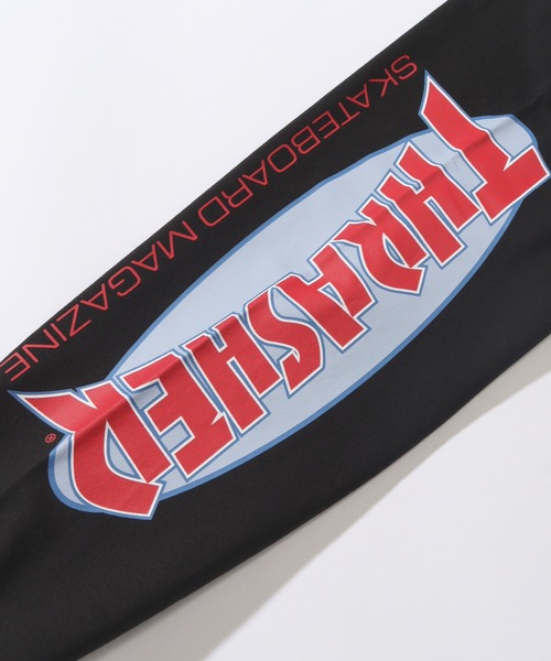 THRASHER(スラッシャー)の「【THRASHER/スラッシャー】スリーブロゴプリント ビッグシルエット ロングスリーブTシャツ(Tシャツ/カットソー・メンズ・ブラック/ホワイト/アッシュグレー/グリーン・LL/L/M)」の14枚目の写真