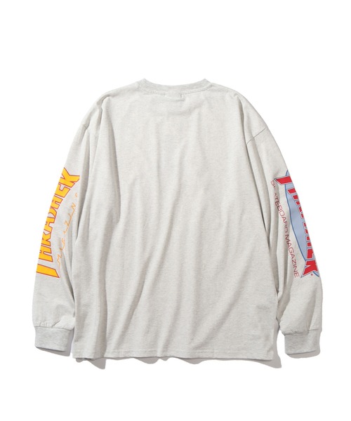 THRASHER(スラッシャー)の「【THRASHER/スラッシャー】スリーブロゴプリント ビッグシルエット ロングスリーブTシャツ(Tシャツ/カットソー・メンズ・ブラック/ホワイト/アッシュグレー/グリーン・LL/L/M)」の19枚目の写真