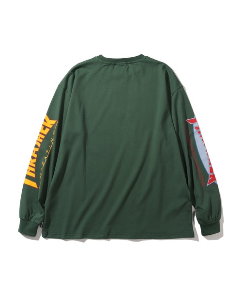 THRASHER(スラッシャー)の「【THRASHER/スラッシャー】スリーブロゴプリント ビッグシルエット ロングスリーブTシャツ(Tシャツ/カットソー・メンズ・ブラック/ホワイト/アッシュグレー/グリーン・LL/L/M)」の22枚目の写真