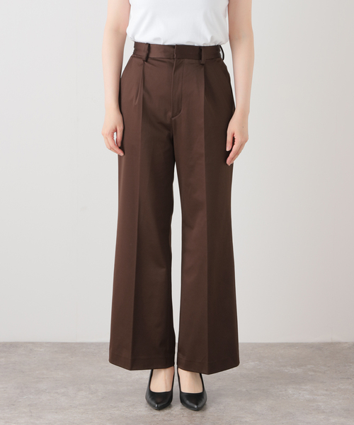 Noble（ノーブル）の「カットサテンパンツ（スラックス）」 - WEAR