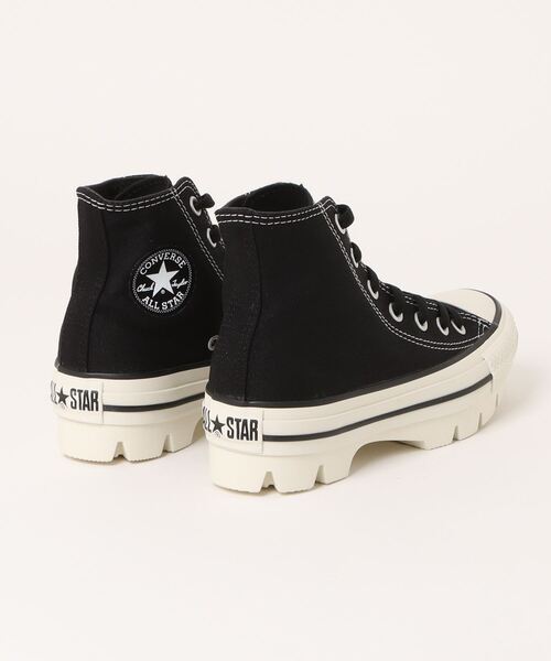 CONVERSE(コンバース)の「【CONVERSE】コンバース ALL STAR CHUNK HI(オールスター チャンク HI)(スニーカー・レディース・ブラック/ベージュ・4/6.5/5/5.5/4.5)」の3枚目の写真