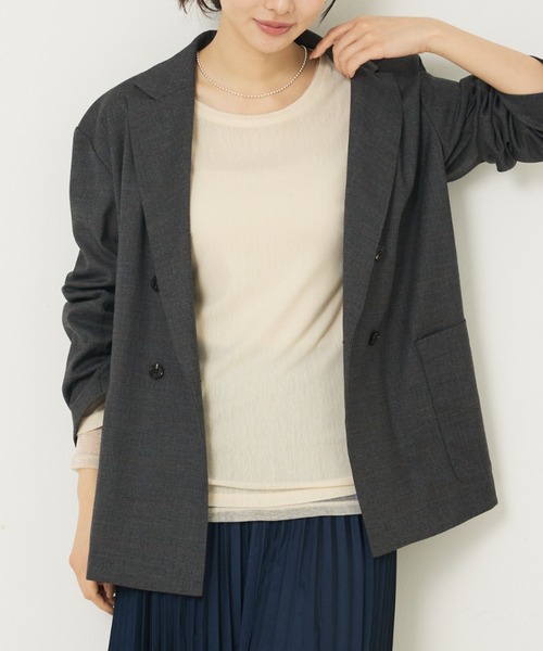 【 フレームワーク 】テーラードジャケット グレンチェック 入園式 卒園 グレー 楽天市場】テーラードジャケット グレンチェック チェック 千鳥