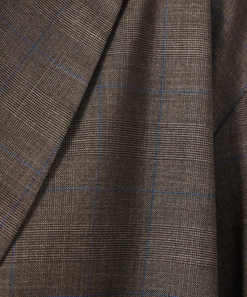 abahouse mavie（アバハウスマヴィ）の「【セットアップ対応】グレンチェックジャケット（テーラードジャケット・レディース・グレー/ブラウン/ネイビー/ブラウン系その他/チャコールグレー・フリー）」の8枚目の写真