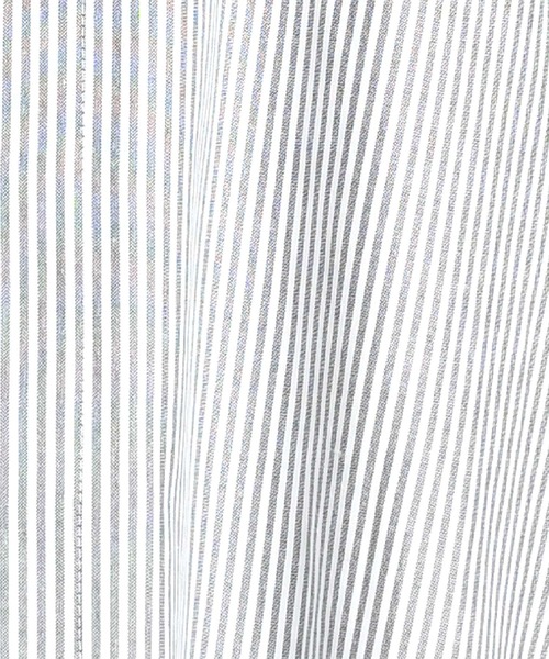 ストライプ柄 長袖 ロングシャツワンピース（シャツワンピース）｜ABBEY MARKET（アビーマーケット）