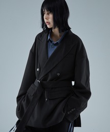 VELNUS | 【VELNUS】2way mode design over double tailored jacket / 2wayモードデザイン オーバーダブルテーラードジャケット(テーラードジャケット)
