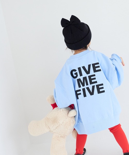 LOWRYS FARM（ローリーズファーム）の「ＵＳＡドルマンウラケ　 134380（スウェット・キッズ・ブラック/グレー/オレンジ/ライトグレー/レッド/ネイビー/ブラウン/ブルー・110cm/120cm/130cm/140cm/150cm）」の6枚目の写真