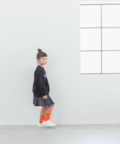 LOWRYS FARM（ローリーズファーム）の「ＵＳＡドルマンウラケ　 134380（スウェット・キッズ・ブラック/グレー/オレンジ/ライトグレー/レッド/ネイビー/ブラウン/ブルー・110cm/120cm/130cm/140cm/150cm）」の22枚目の写真