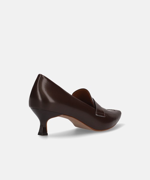 【セール】ポインテッドトゥ ローファーパンプス (5.0cmヒール)（パンプス）｜MAMIAN（マミアン）