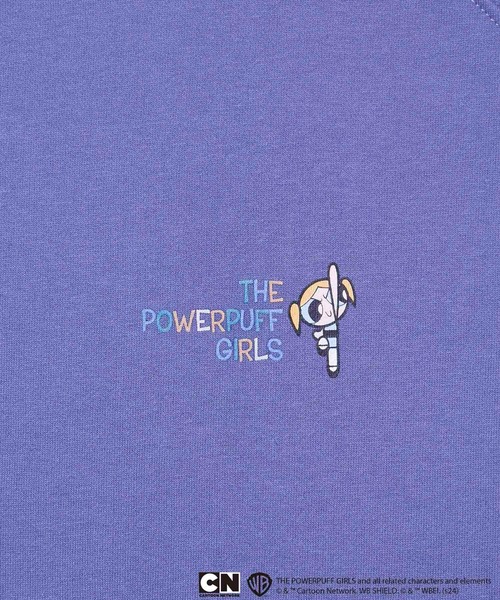 JUNRED(ジュンレッド)の「【 THE POWERPUFF GIRLS / パワーパフ ガールズ コラボ】スウェットTシャツ(Tシャツ/カットソー・メンズ・チャコールグレー/ホワイト/ブルー・L/M)」の9枚目の写真