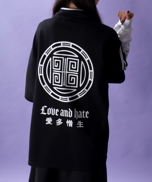 専用！ベッドサイドドラマ　フェイクチャイナシャツ　チャイナ SITRY（シトリー）の「Fake Layered Chinese Shirt/フェイクレイヤード