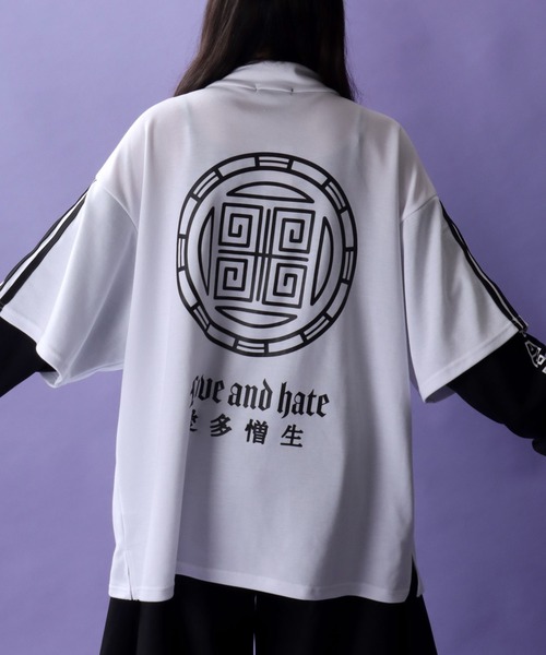 専用！ベッドサイドドラマ　フェイクチャイナシャツ　チャイナ SITRY（シトリー）の「Fake Layered Chinese Shirt/フェイクレイヤード