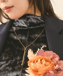 Os　-オズ-　ラリエットネックレス【金属アレルギー対応】