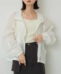 シアーナイロンブルゾン