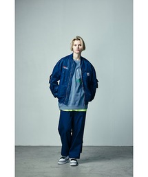whiz limited ウィズリミテッド 袖MA-1 デニムジャケット whiz limited