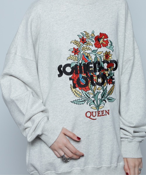 ROSEBUD (GENE HEAVENS) スウェット】 GENE HEAVENS/エンブロイダリー