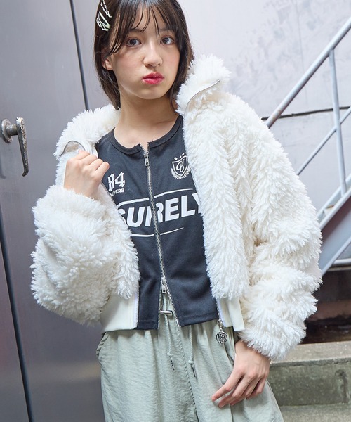 モコモコ プードルファージャケット（140㎝～160㎝）（その他アウター