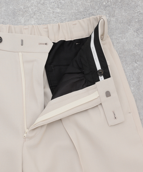 markaware(マーカウェア)の「MARKAWARE(マーカウェア) DOUBLE PLEATED TROUSERS A24C06PT02C(スラックス・メンズ・ブラック/アイボリー・1/2)」の13枚目の写真