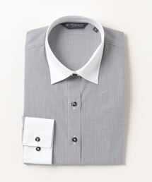 TOKYO SHIRTS | 形態安定ノーアイロン クレリックワイド 長袖ビジネスワイシャツ(ビジネスシャツ)