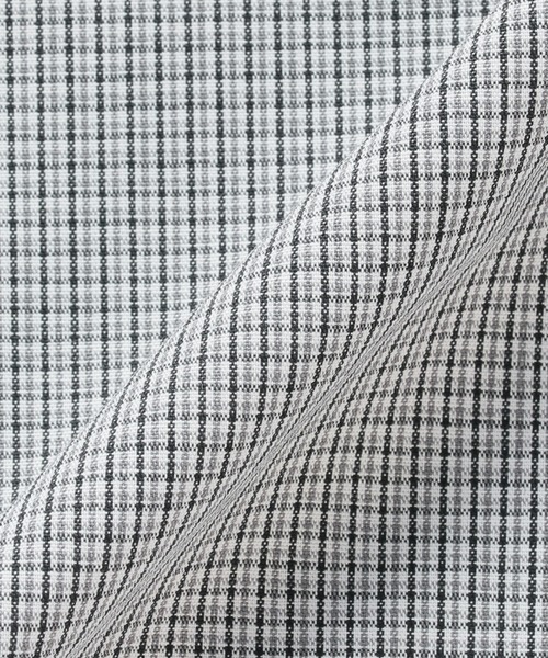 TOKYO SHIRTS（トウキョウシャツ）の「形態安定ノーアイロン クレリックワイド 長袖ビジネスワイシャツ（ビジネスシャツ・レディース・チャコール・S/M/L/LL/XL）」の7枚目の写真