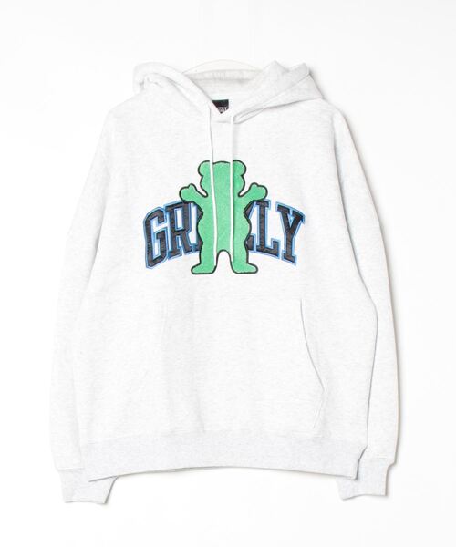 GRIZZLY（グリズリー）の「GRIZZLY/グリズリー パーカー 24G3335（パーカー・レディース・スミクロ/ヘザーグレー・M/L）」の21枚目の写真