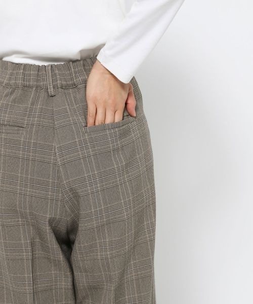 ☆ルイ☆様　ご注文品 セール】チェックワイドパンツ 151431（スラックス）｜LOWRYS