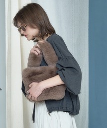 Muel Chic（ミュエルシック）の「Lyon fur bag リヨンファーバッグ（ハンドバッグ）」