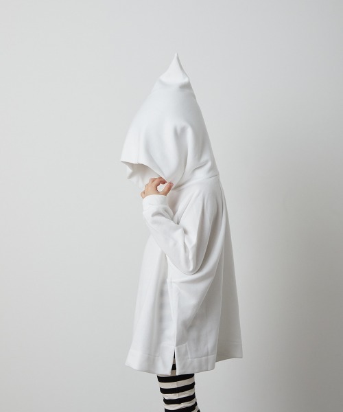 riziere（リジェール）の「とんがりフードパーカー（パーカー・キッズ・ホワイト/ブラック・130/140/90/100/110/120）」の16枚目の写真