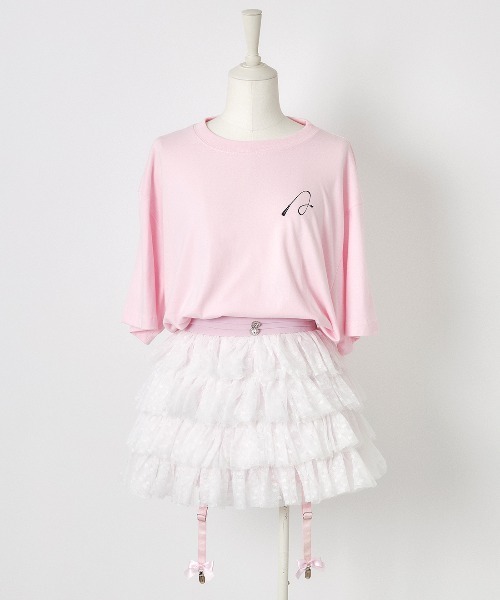 AVENCHUMU(アバンチュウム)の「AVENCHUMU Lady T-shirt(Tシャツ/カットソー・レディース・ピンク/ホワイト/ブラック・FREE)」の21枚目の写真