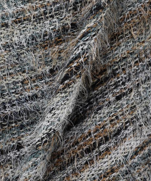 417 EDIFICE（フォーワンセブンエディフィス）の「メランジシャギーカットソー（Tシャツ/カットソー・メンズ・ブルー系その他/ライトグリーン/ラスタ・LARGE/MEDIUM）」の14枚目の写真