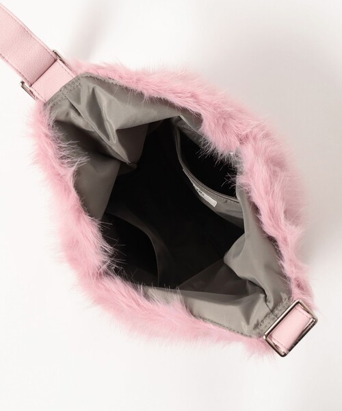 BEAMS HEART（ビームスハート）の「ボリュームファー トートバッグ（トートバッグ・レディース・ブラウン系その他3/ピンク/グレー・ONE SIZE）」の20枚目の写真