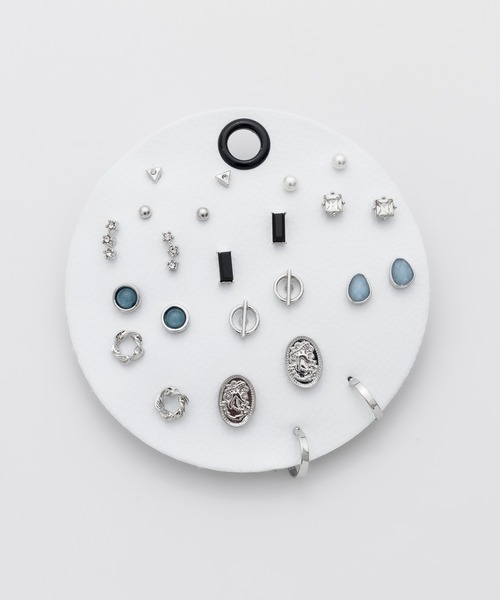 ciite'（シーテ）の「ピアス 12セット / pierce 12 set（ピアス（両耳用）・レディース・ゴールド/シルバー・FREE）」の6枚目の写真