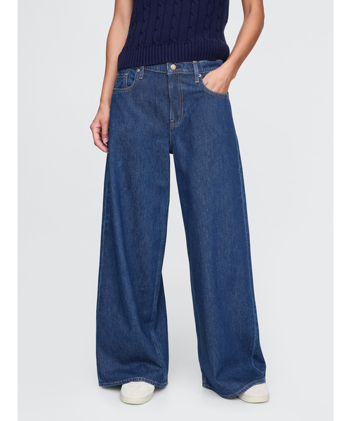 セール】スーパーバギーデニム（デニムパンツ）｜GAP（ギャップ