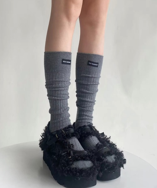 セール】【 SORUTT / ソルト 】 プレッピースタイル タグ ハイソックス