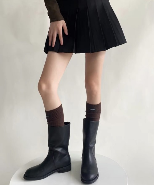 SORUTT / ソルト 】 プレッピースタイル タグ ハイソックス