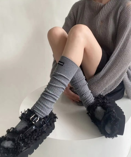 SORUTT / ソルト 】 プレッピースタイル タグ ハイソックス