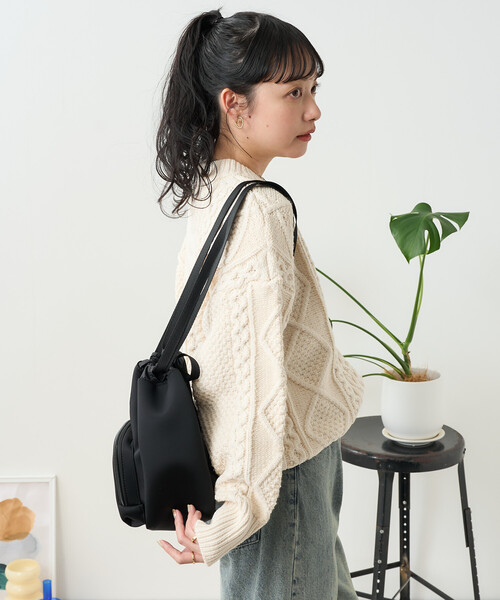 セール】ミックスケーブル クルーネックニット（ニット/セーター