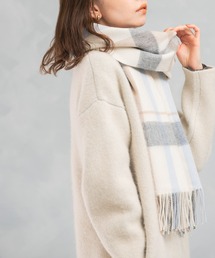 URBAN RESEARCH ROSSO WOMEN | カシミヤ混チェックストール(ストール/ショール)