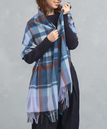 URBAN RESEARCH ROSSO WOMEN | カシミヤ混チェックストール(ストール/ショール)