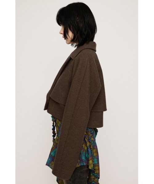 SLY（スライ）の「CROPPED TRENCH COAT クロップド トレンチ コート / セットアップ可（トレンチコート・レディース・ネイビー/ブラウン/アイボリー・FREE）」の17枚目の写真