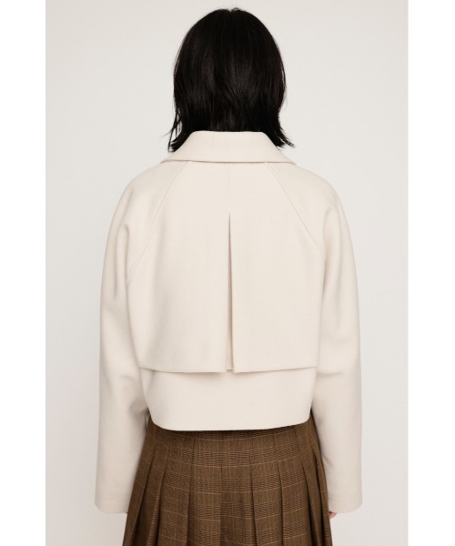 SLY（スライ）の「CROPPED TRENCH COAT クロップド トレンチ コート / セットアップ可（トレンチコート・レディース・ネイビー/ブラウン/アイボリー・FREE）」の10枚目の写真