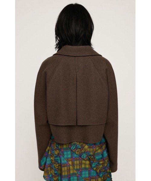 SLY（スライ）の「CROPPED TRENCH COAT クロップド トレンチ コート / セットアップ可（トレンチコート・レディース・ネイビー/ブラウン/アイボリー・FREE）」の18枚目の写真