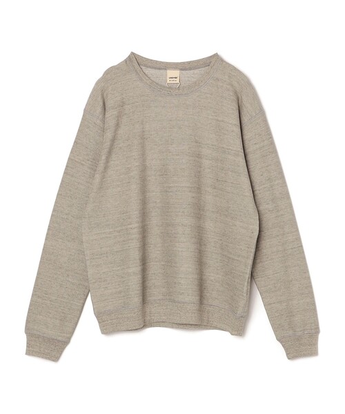 SHIPS Days（シップスデイズ）の「【SHIPS DAYS別注】UNDYED: ワッフル リブ クルー（Tシャツ/カットソー・メンズ・ナチュラル/グレー・3/2）」の2枚目の写真